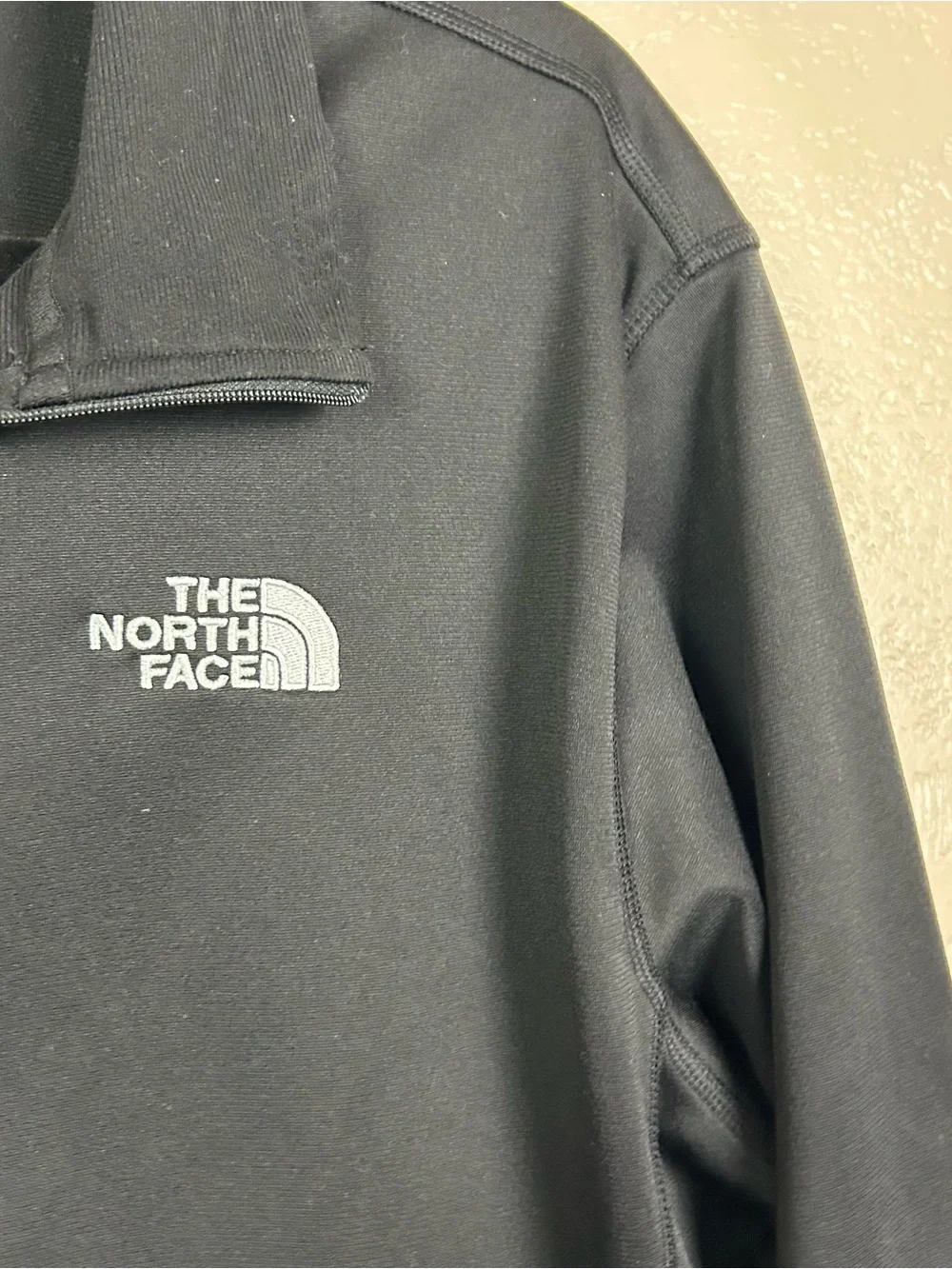 The North Face Black Quarter-Zip Pullover